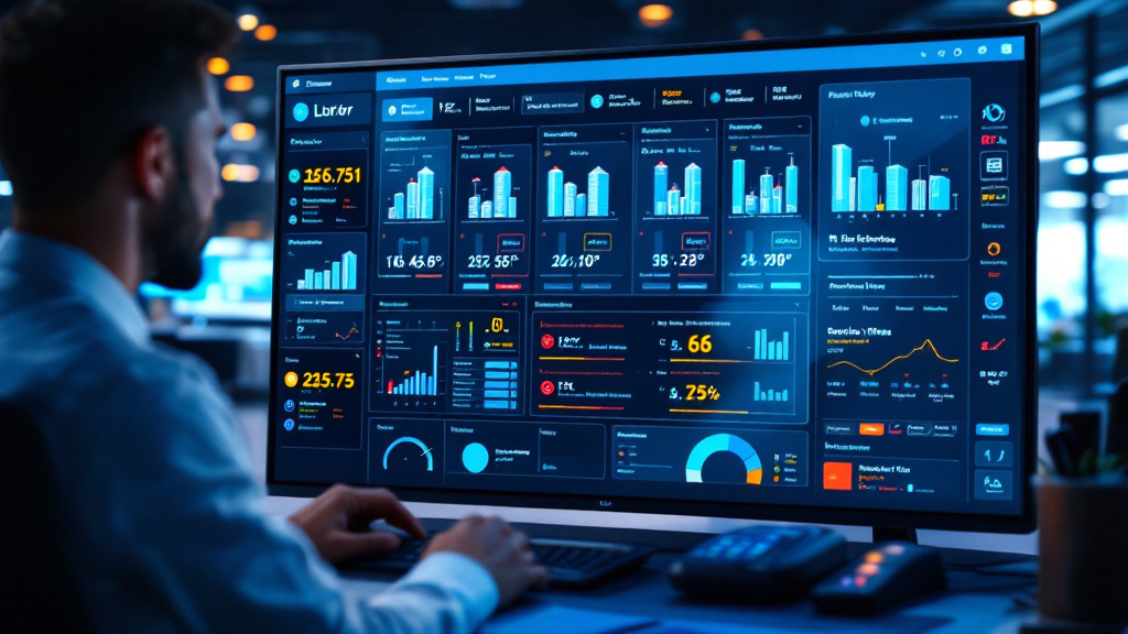 Facilities operator viewing a dashboard with prioritized alerts for leaks, filters, temperature, and flow across connected water dispensers.