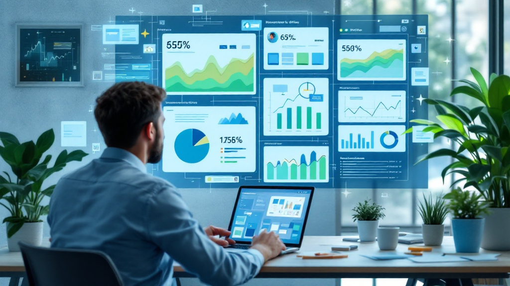 Entrepreneur reviewing buyer feedback, competitor activity, category trends, and conversion data to detect a market shift.