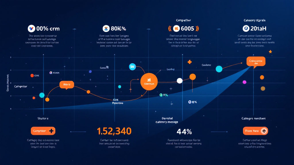Illustration of a startup repositioning its message while competitor and customer signals move across a market map.